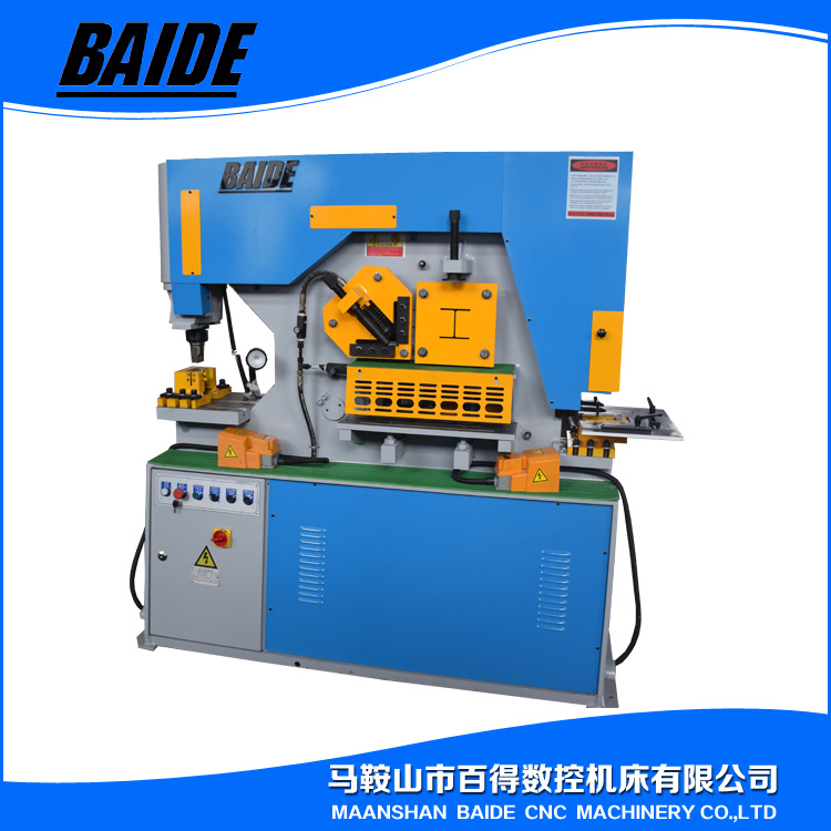 Hydraulic Steel Ironworker for Stainless Steel\ Iron Steel